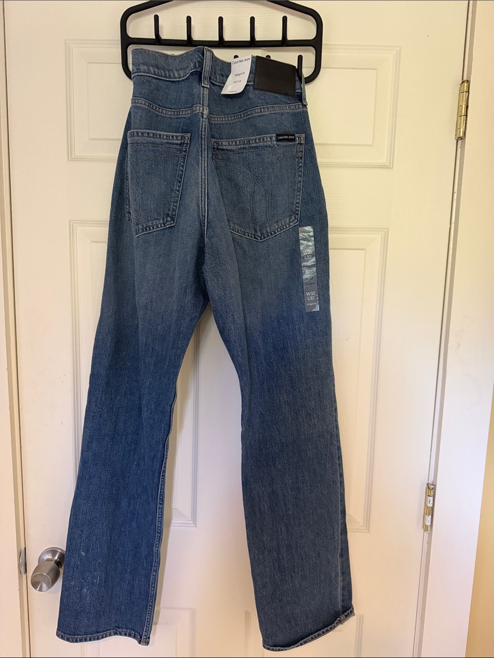 Calvin Klein Jeans Straight Leg Denim - Medium Blue